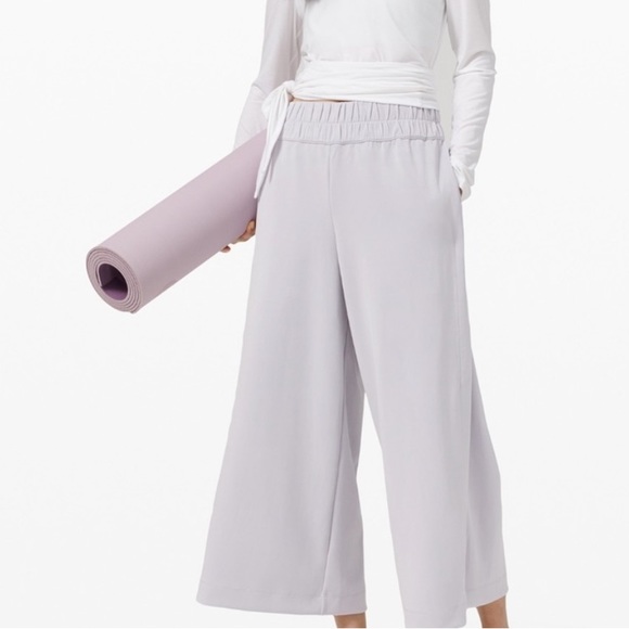 Lululemon Seek Softness Wide Leg Crop Pants - Picture 1 of 7